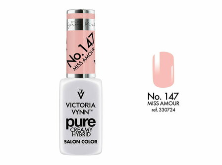 Gellak Victoria Vynn&trade; Gel Nagellak - Gel Polish - Pure Creamy Hybrid  - 8 ml - Miss Amour  - 147