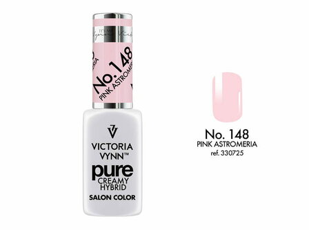 Gellak Victoria Vynn&trade; Gel Nagellak - Gel Polish - Pure Creamy Hybrid  - 8 ml - Pink Astromeria  - 148