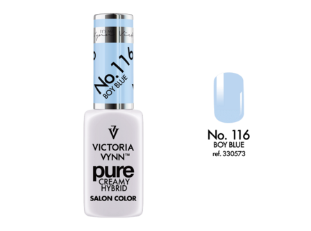 Gellak Victoria Vynn&trade; Gel Nagellak - Gel Polish - Pure Creamy Hybrid  - 8 ml - Boy Blue  - 116