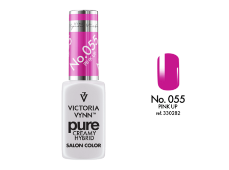 Gellak Victoria Vynn&trade; Gel Nagellak - Gel Polish - Pure Creamy Hybrid  - 8 ml - Up Pink  - 055