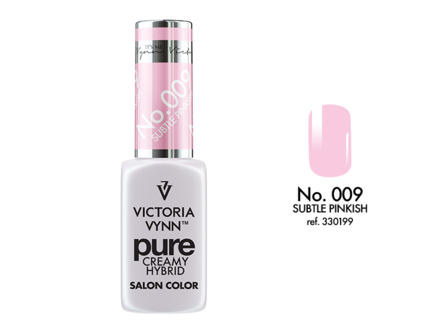 Gellak Victoria Vynn&trade; Gel Nagellak - Gel Polish - Pure Creamy Hybrid  - 8 ml - Subtle Pinkish  - 009 - Rose