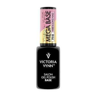 Rubber Base - Victoria Vynn&trade; Gel Polish Mega Base - Hard &amp; Long Nails - PINK 8 ml.