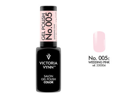 Gellak Victoria Vynn&trade; Gel Nagellak - Salon Gel Polish Color 005 - 8 ml. - Wedding Pink