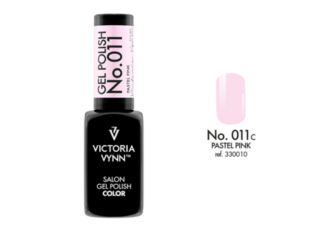 Gellak Victoria Vynn&trade; Gel Nagellak - Salon Gel Polish Color 011 - 8 ml. - Pastel Pink