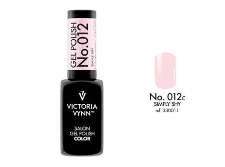 Gellak Victoria Vynn&trade; Gel Nagellak - Salon Gel Polish Color 012 - 8 ml. - Simply Shy