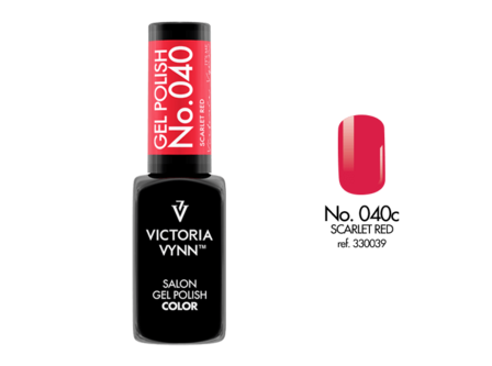 Gellak Victoria Vynn&trade; Gel Nagellak - Salon Gel Polish Color 040 - 8 ml. - Scarlet Red