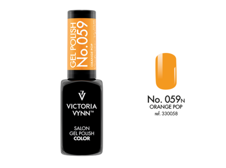 Gellak Victoria Vynn&trade; Gel Nagellak - Salon Gel Polish Color 059 - 8 ml. - Orange Pop