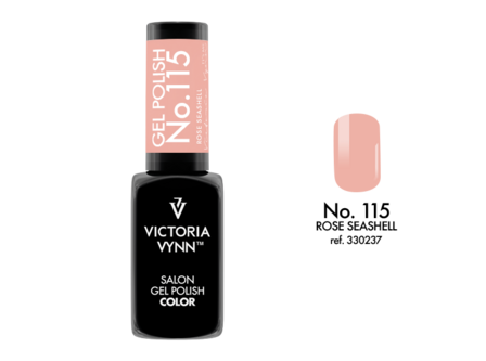 Gellak Victoria Vynn&trade; Gel Nagellak - Salon Gel Polish Color 115 - 8 ml. - Rose Seashell