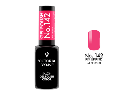 Gellak Victoria Vynn&trade; Gel Nagellak - Salon Gel Polish Color 142 - 8 ml. - Pin Up Pink