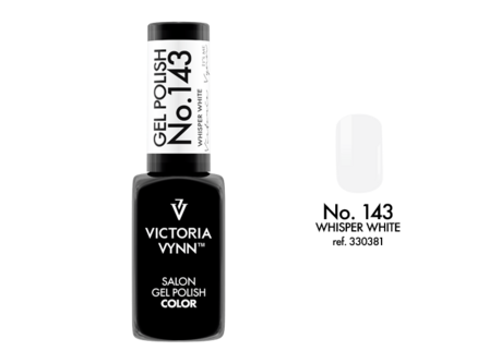 Gellak Victoria Vynn&trade; Gel Nagellak - Salon Gel Polish Color 143 - 8 ml. - Whisper White