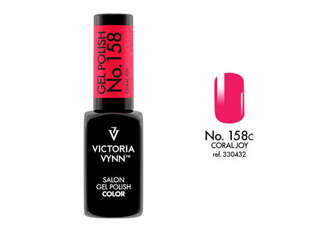 Gellak Victoria Vynn&trade; Gel Nagellak - Salon Gel Polish Color 158 - 8 ml. - Coral Joy