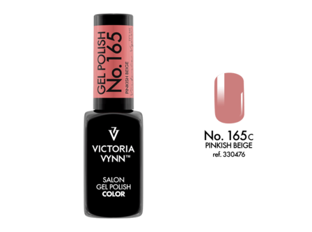 Gellak Victoria Vynn&trade; Gel Nagellak - Salon Gel Polish Color 165 - 8 ml. - Pinkish Beige