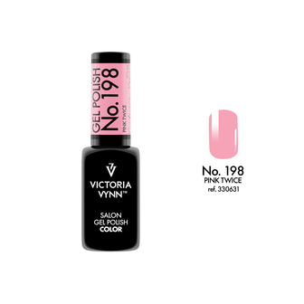Gellak Victoria Vynn&trade; Gel Nagellak - Salon Gel Polish Color 198 - 8 ml. - Pink Twice