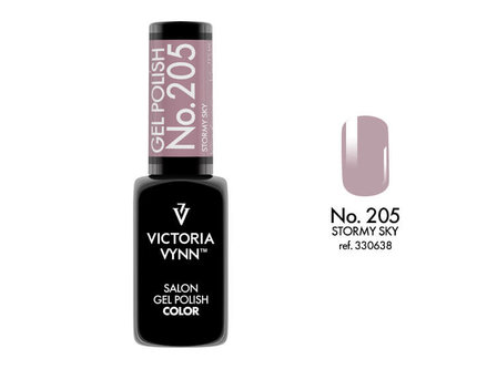 Gellak Victoria Vynn&trade; Gel Nagellak - Salon Gel Polish Color 205 - 8 ml. - Stormy Sky