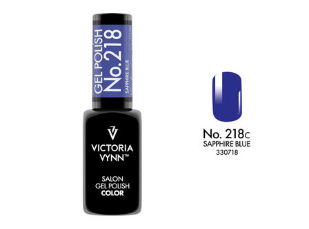 Gellak Victoria Vynn&trade; Gel Nagellak - Salon Gel Polish Color 218 - 8 ml. - SapphireBlueVeryBerry