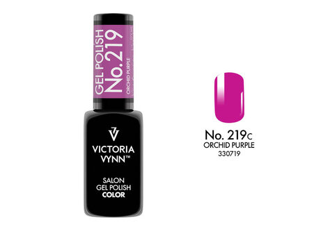 Gellak Victoria Vynn&trade; Gel Nagellak - Salon Gel Polish Color 219 - 8 ml. - Orchid Purple