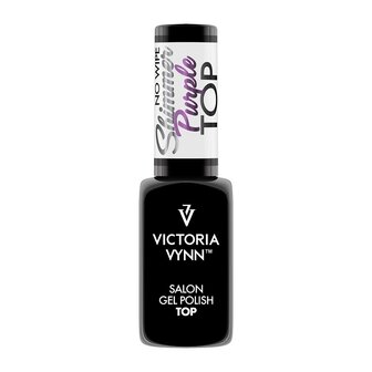 Victoria Vynn&trade; Gel Polish TOPGEL No Wipe Shimmer Purple 8 ml.