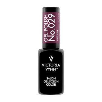Gellak Victoria Vynn&trade; Gel Nagellak - Salon Gel Polish Color 029 - 8 ml. - Chic Wine