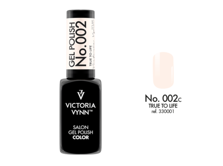 Gellak Victoria Vynn&trade; Gel Nagellak - Salon Gel Polish Color 002 - 8 ml. - True To Life