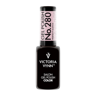 Salon Gellak Victoria Vynn | 280 | Poeder Roze | Perfect Match | 8 ml