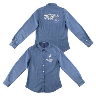 Victoria Vynn | Limited Edition | Denim Blouse | Maat M 