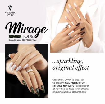 Victoria Vynn Mirage Top Unwipe - set van 3 - UITLEVERING woensdag 15 juni! 
