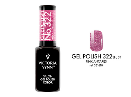 Victoria Vynn Salon Gellak | 322 | Pink Antares | 8 ml | Roze Shimmer