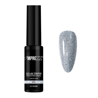 Super snelle nailart maak je met deze prachtige gellak stripers van IMPREZZ®!