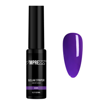 Super snelle nailart maak je met deze prachtige gellak stripers van IMPREZZ&reg;!