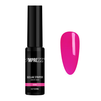 Super snelle nailart maak je met deze prachtige gellak stripers van IMPREZZ&reg;!