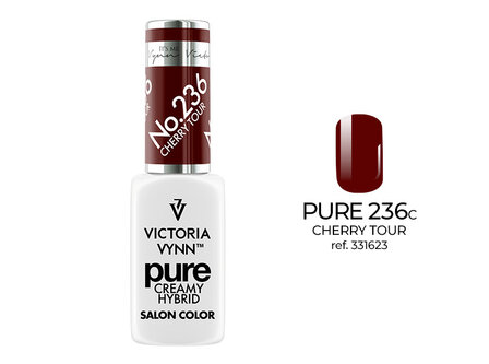 Victoria Vynn | Pure Gellak | Voyage! Collectie | 236 Cherry Tour | 8 ml | Bordeaux