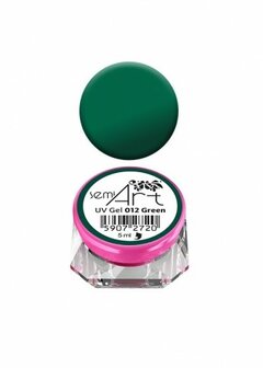 Semilac ART GEL (design painting gel) 012 GREEN