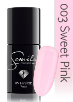 003 UV Hybrid Semilac Sweet Pink 7 ml.