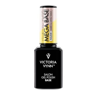 Rubber Base | Victoria Vyn Gel Polish Mega Base | Hard &amp; Long Nails | Nude 15 ml.