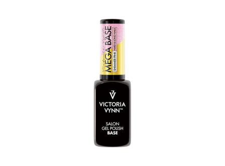 Victoria Vynn Rubber Base | Mega Base Shimmer Pink 8ml | NEW IN