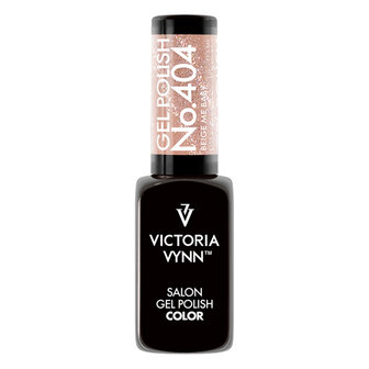Gellak Victoria Vynn&trade; Salon Collectie 404 Beige me Baby, 8ml
