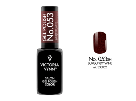 Gellak Victoria Vynn&trade; Gel Nagellak - Salon Gel Polish Color 053 - 8 ml. - Burgundy Wine