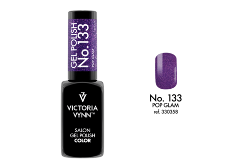 Gellak Victoria Vynn&trade; Gel Nagellak - Salon Gel Polish Color 133 - 8 ml. - Pop Glam