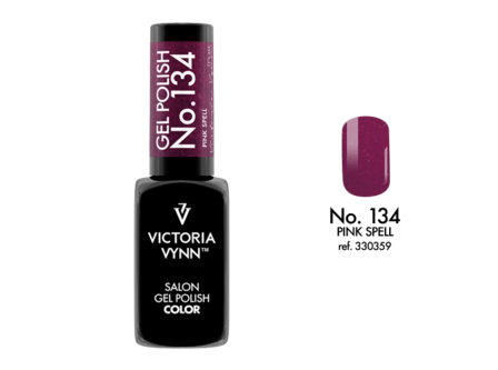 Gellak Victoria Vynn&trade; Gel Nagellak - Salon Gel Polish Color 134 - 8 ml. - Pink Spell