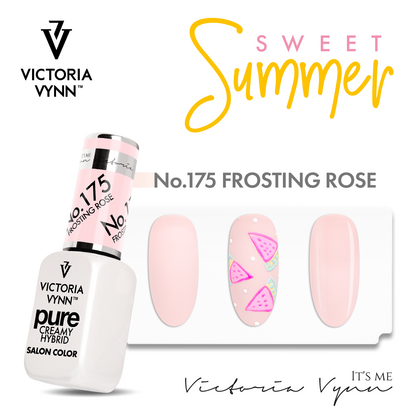 Victoria Vyn Gellak | Gel Nagellak | Pure Sweet Summer Collectie | 175 Frosting Rose | 8 ml. | Roze