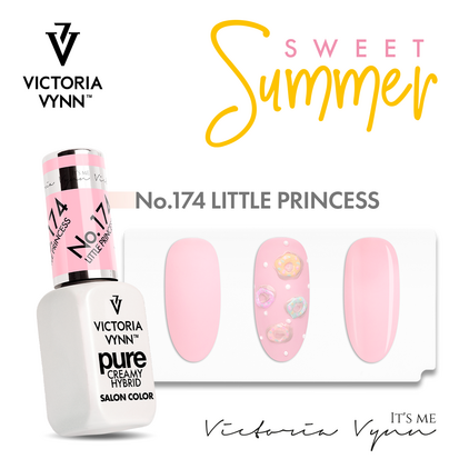 Victoria Vyn Gellak | Gel Nagellak | Pure Sweet Summer Collectie | 174 LITTLE Princess | 8 ml. | Roze