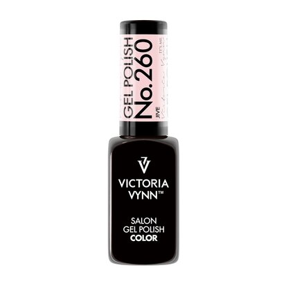 Victoria Vyn Gellak - Gel Nagellak - Salon Gel Polish Color - Dance Collectie - 260 Jive - 8 ml. - Nude Shimmer