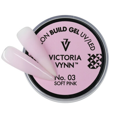 Victoria Vynn Builder Gel - gel om je nagels mee te verlengen of te verstevigen - Soft Pink 50ml