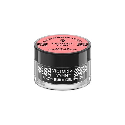 Victoria Vynn Builder Gel - gel om je nagels mee te verlengen of te verstevigen - COVER CANDY ROSE 50ml - Roze cover gel 