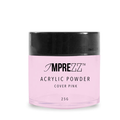 IMPREZZ® acrylpoeder - acrylic powder Cover Pink 25 gr. - Dekkend roze