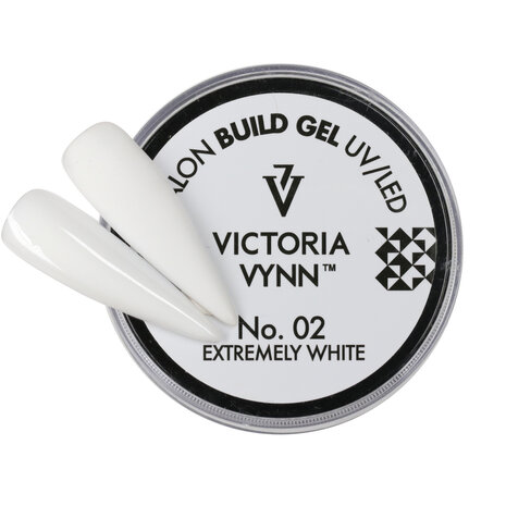 Victoria Vynn™ - Buildergel - gel om je nagels mee te verlengen of te verstevigen -  Extremely White 15ml.