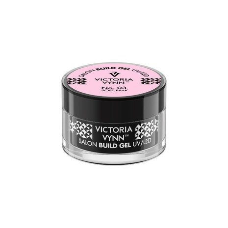 Victoria Vynn Builder Gel - gel om je nagels mee te verlengen of te verstevigen - Soft Pink 50ml