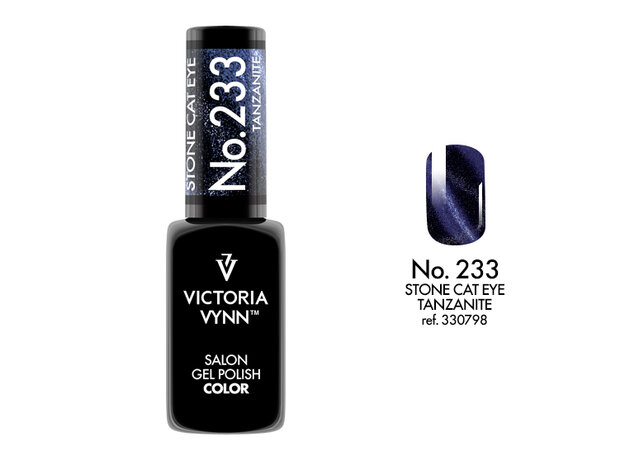 Victoria Vynn™ Gel Polish Stone Cat Eye Tanzanite - 233 - 8 ml.