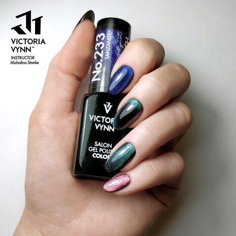 Victoria Vynn™ Gel Polish Stone Cat Eye Tanzanite - 233 - 8 ml.