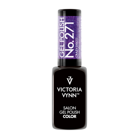 Victoria Vynn Gellak Paars Shimmer | 271 Crazy Disco | 8ml | Geschikt voor UV en LED